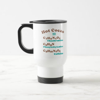 Mug De Voyage Molécule de cacao chaud
