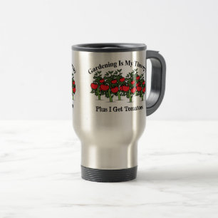 Mug De Voyage Mon Thérapie, c'est le jardinage amusant
