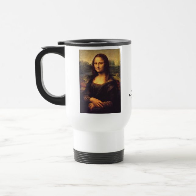 Mug De Voyage Mona Lisa (Gauche)