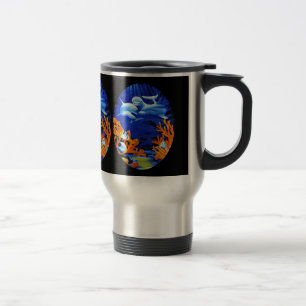 Mug De Voyage Monde dauphin