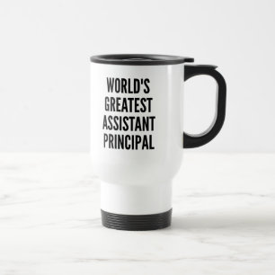 Mug De Voyage Mondes Meilleur principal adjoint