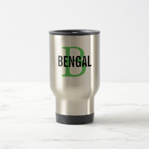 Mug De Voyage Monogramme de race du Bengale