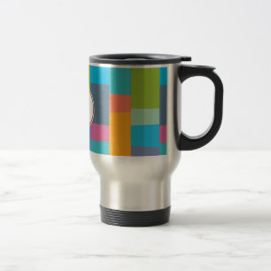 Mug De Voyage monogramme et coloré modelés