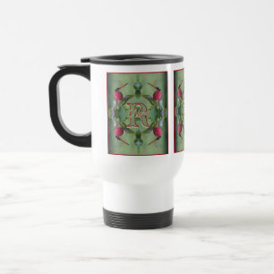 Mug De Voyage Monogramme personnalisé Votre initiale Nom Libellu