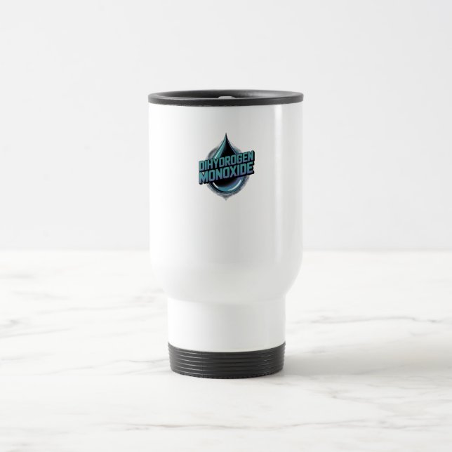 Mug De Voyage monoxyde de dihydrogène (Centre)