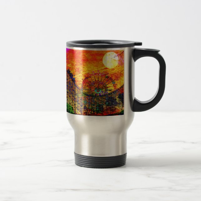 Mug De Voyage Montagne russe (Droit)
