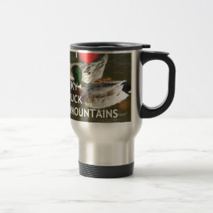 Mug De Voyage Montagnes de canards.