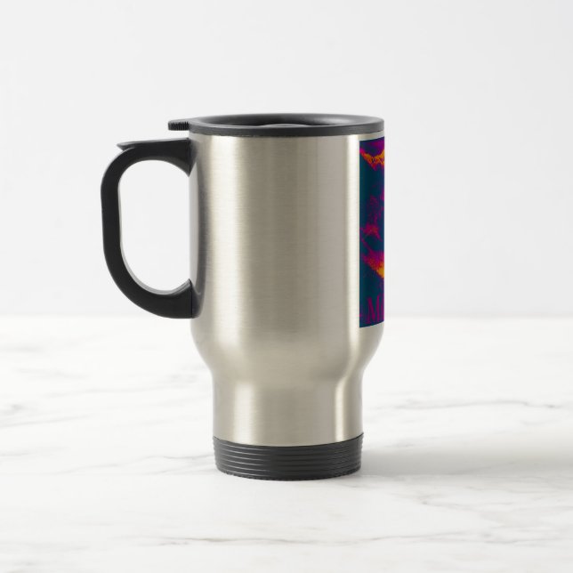 Mug De Voyage Mood Chat Voyage Musique (Gauche)