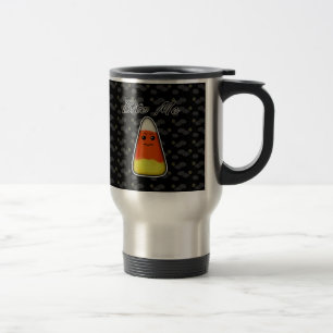 Mug De Voyage Mordez-moi, conception fâchée mignonne de bande