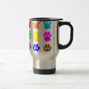 Mug De Voyage Motif à mâchoires pour chien d'encre