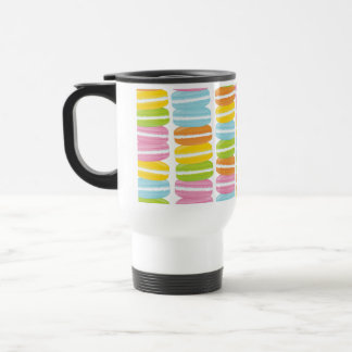 Mug De Voyage Motif coloré de pile de Macarons