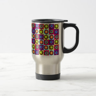Mug De Voyage Motif de cercles colorés
