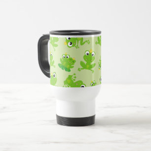 Mug De Voyage Motif de grenouille, Grenouilles mignonnes, Grenou