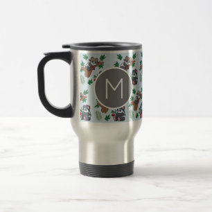 Mug De Voyage Motif de pandas chinois mignons avec monogramme