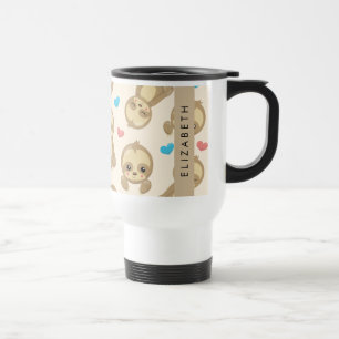 Mug De Voyage Motif De Parfums, Mignons Parfums, Coeurs, Votre N