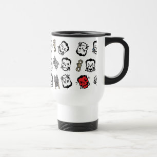 Mug De Voyage Motif d'Emoji de noeud coulant du peloton   de