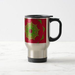 Mug De Voyage motif ethnique d'Afrique rouge