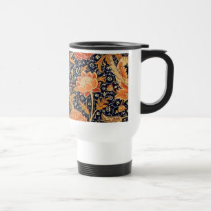 Mug De Voyage Motif floral vintage William Morris Cray