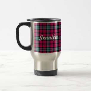 Mug De Voyage Motif plat rose clair chaud