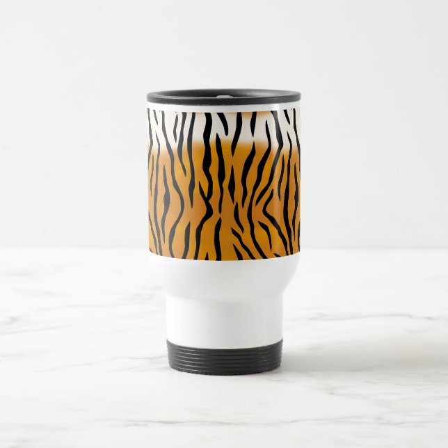 Mug De Voyage Motif tigre rayé (Centre)