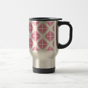 Mug De Voyage Motif triangle rose tendance