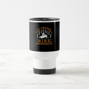 Mug De Voyage Motoneige - Grandpas Cool Circuler Motoneiges