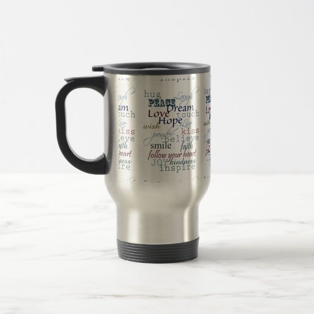 Mug De Voyage Mots d'inspiration (Gauche)