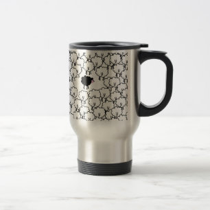 Mug De Voyage Moutons noirs