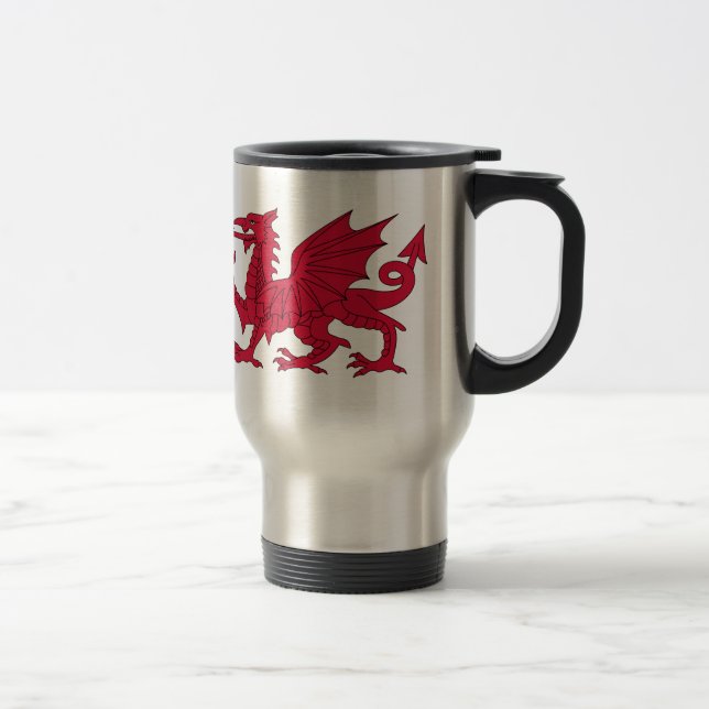 Mug De Voyage Mug, dragon gallois (Droit)