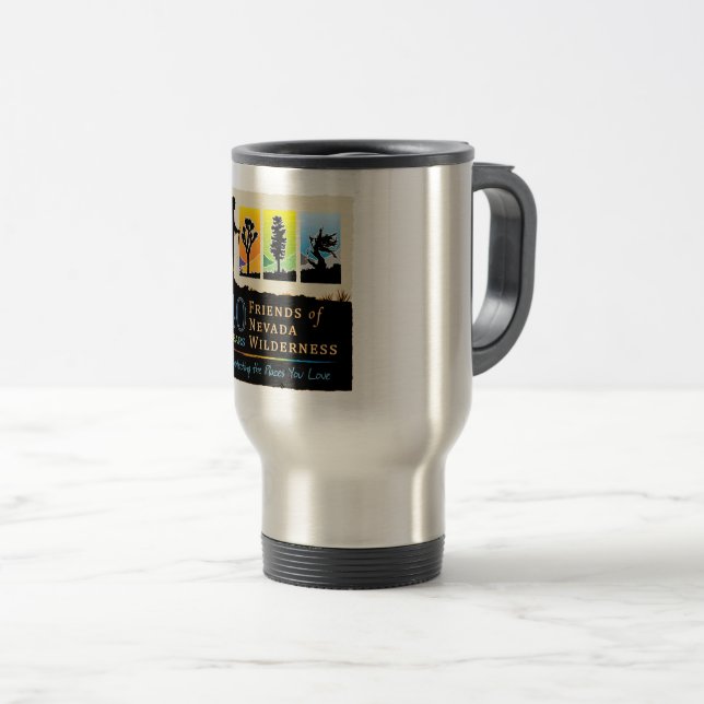 Mug De Voyage Mug Voyage (40e anniversaire) (Devant droit)