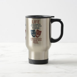 Mug De Voyage Musique de devis LIFE - choisir style & couleur