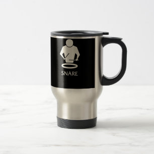 MUG DE VOYAGE MUSIQUE DE LATTE DE DRUM