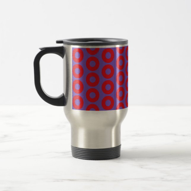 Mug De Voyage Musique de voyage de beigne de poisson (Gauche)