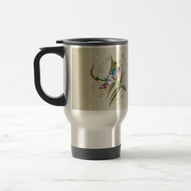 Mug De Voyage Musique de voyage de la libellule (Gauche)