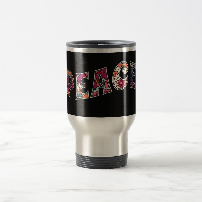 Mug De Voyage Musique de Voyage de paix (Centre)