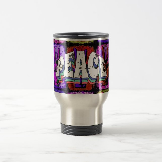 Mug De Voyage Musique de Voyage de paix (Centre)