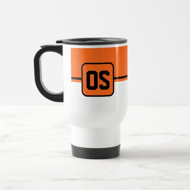 Mug De Voyage Musique de voyage de sport (Gauche)