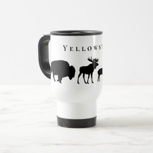 Mug De Voyage Musique de voyage de Yellowstone Wildlife