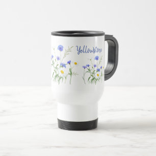 Mug De Voyage Musique de voyage des Fleurs sauvages de Yellowsto