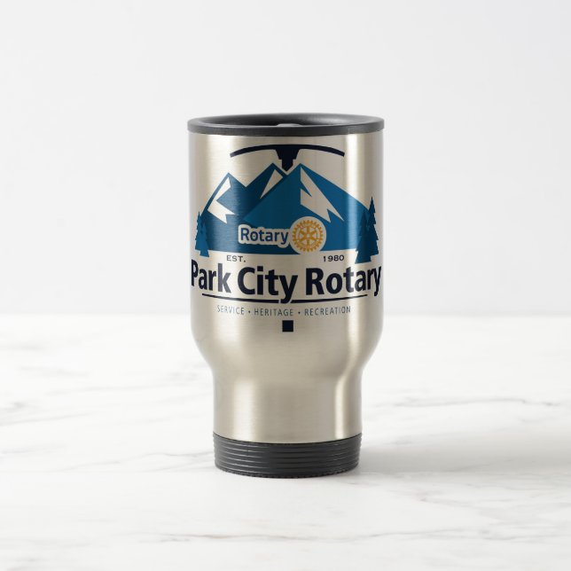 Mug De Voyage Musique de voyage en acier inoxydable (Centre)