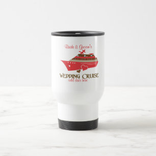 Mug De Voyage Musique de voyage Mariage rouge