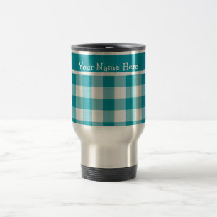 Mug De Voyage Musique de voyage personnalisée, En vichy chèque T