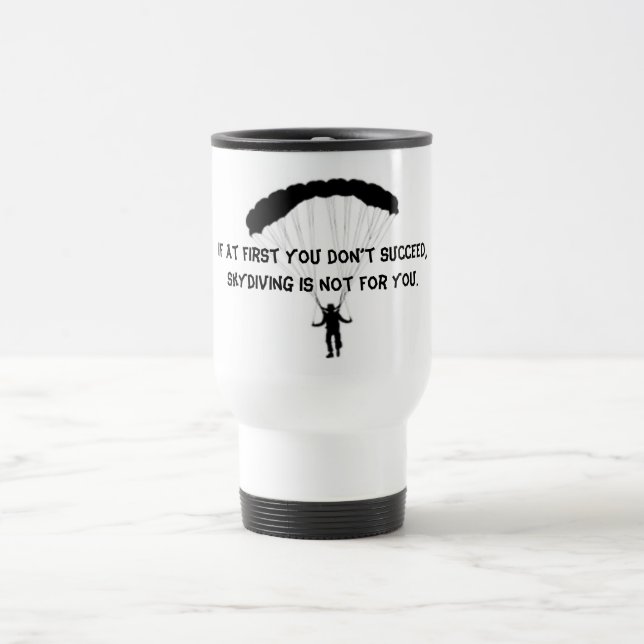 Mug De Voyage Musique de voyage Skydiving (Centre)