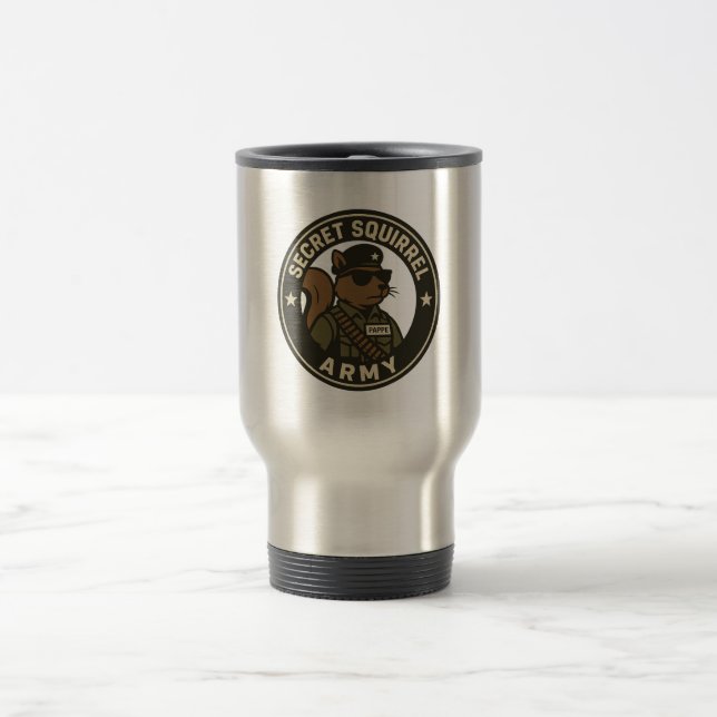 Mug De Voyage Musique secrète de l'armée des écureuils (Centre)