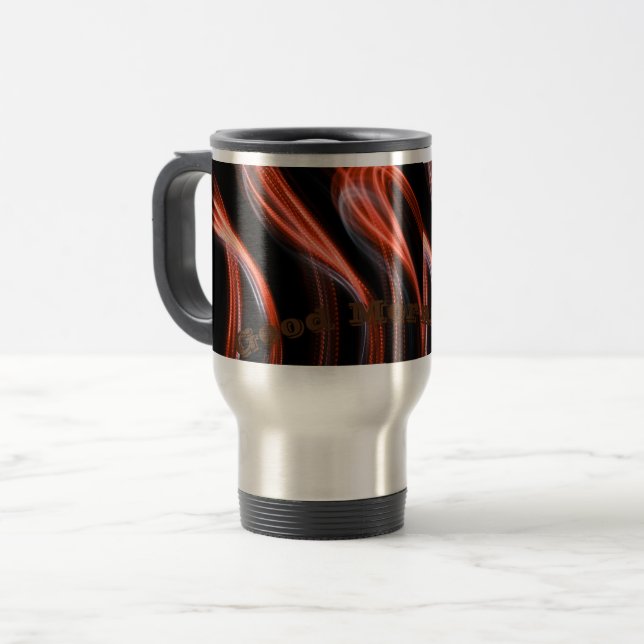 Mug De Voyage Musique Voyage/Commater (Devant gauche)