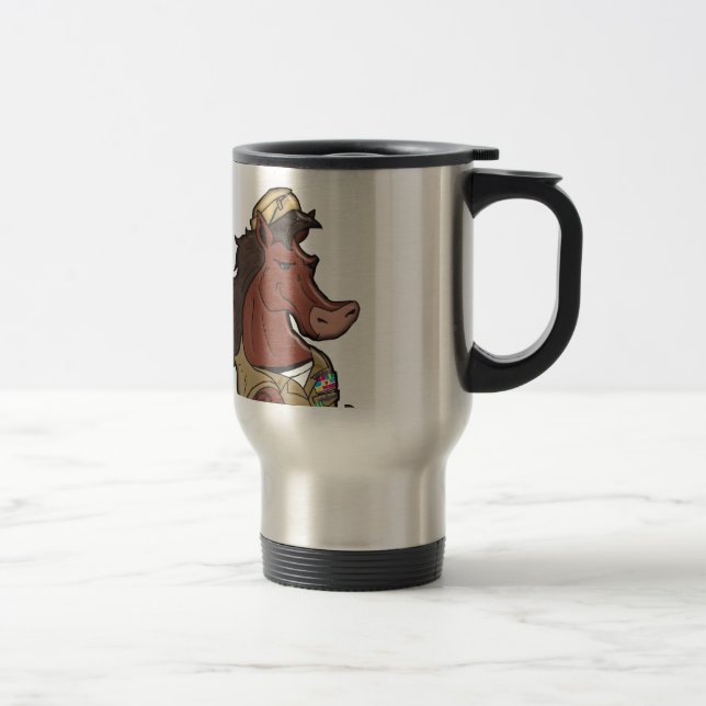 Mug De Voyage Mustang de marine (Droit)