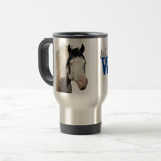 Mug De Voyage Mustang la Mug Voyage Légende  (Devant gauche)