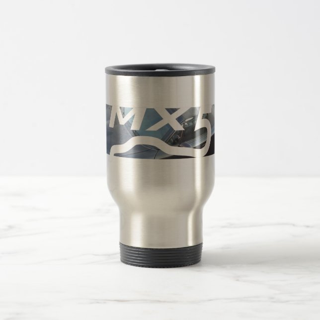 Mug De Voyage MX5 moquette de voyage métal (Centre)
