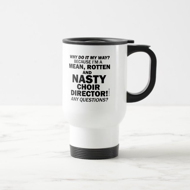 Mug De Voyage Nasty Choir (Droite)