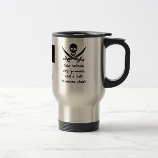 Mug De Voyage Navigation sous le drapeau noir !